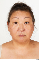 Face Head Hair Woman Asian Chubby Street photo references
